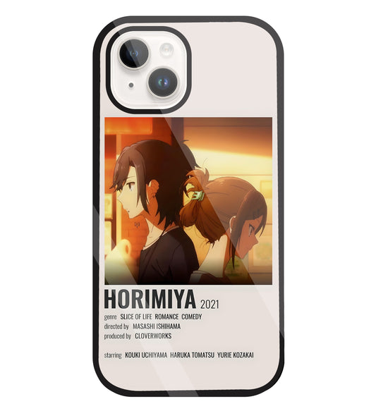 Horimiya Glass Case For Apple iPhone 15