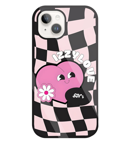Izzy Love Glass Case For Apple iPhone 15