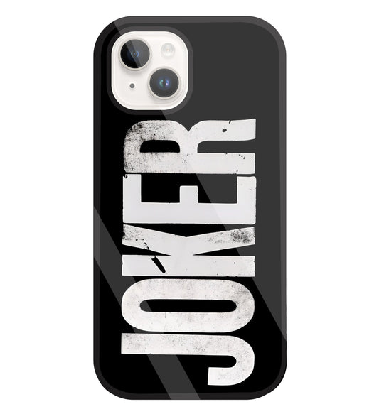 Joker Glass Case For Apple iPhone 15
