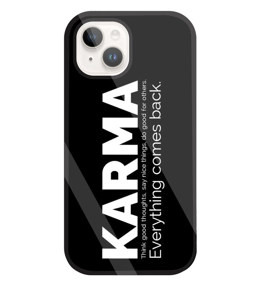 Karma Glass Case For Apple iPhone 15