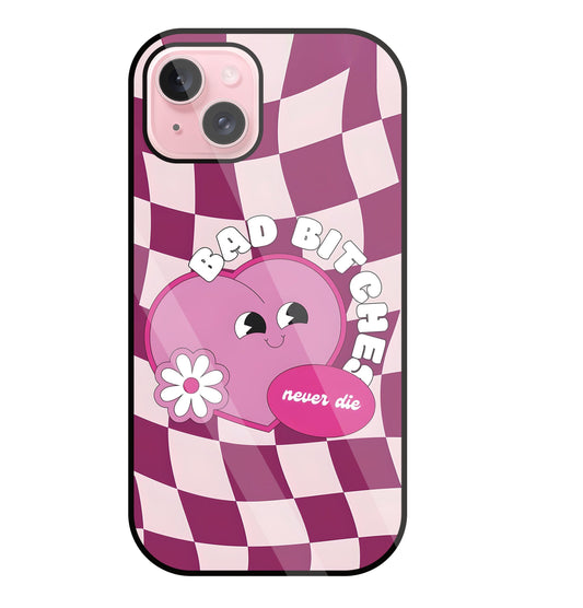 Bad Bitches Glass Case For Apple iPhone 15 Plus