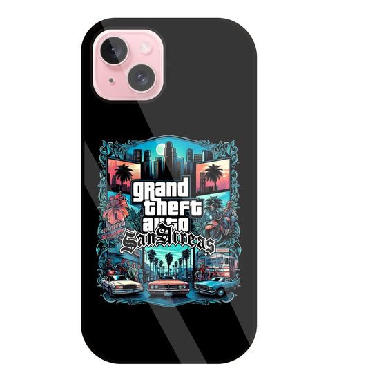 GTA Sanareas Glass Case For Apple iPhone 15 Plus