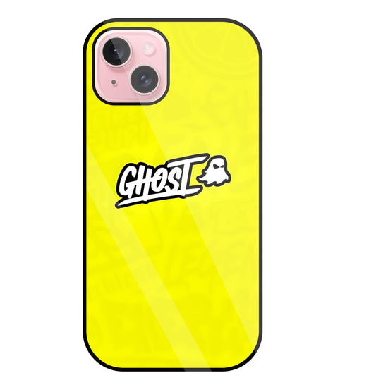Ghost Lemon Glass Case For Apple iPhone 15 Plus