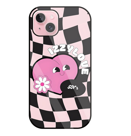 Izzy Love Glass Case For Apple iPhone 15 Plus