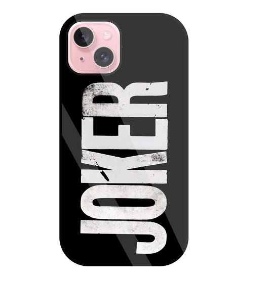 Joker Glass Case For Apple iPhone 15 Plus