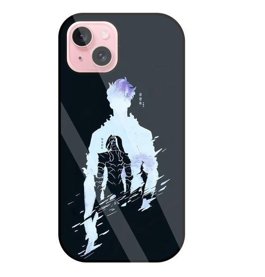 Jujustsu Kaisen Anime Glass Case For Apple iPhone 15 Plus