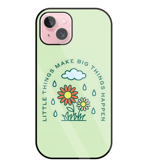 Make Big Things Glass Case For Apple iPhone 15 Plus