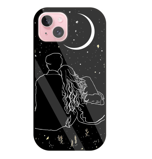 Space Human Glass Case For Apple iPhone 15 Plus