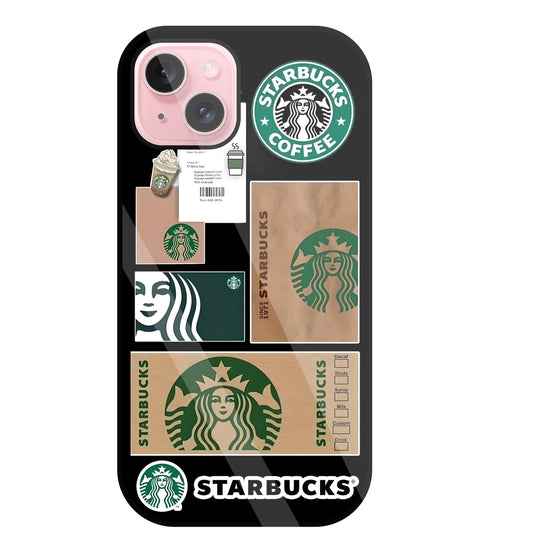Starbucks 1971 Glass Case For Apple iPhone 15 Plus