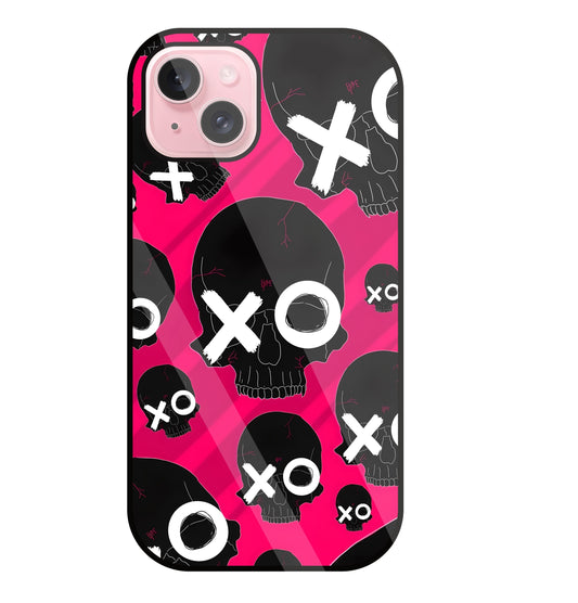 Xo Xo Glass Case For Apple iPhone 15 Plus