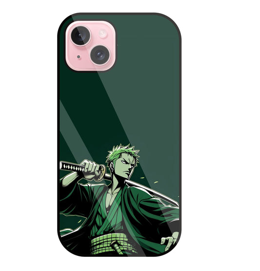 Zoro Glass Case For Apple iPhone 15 Plus