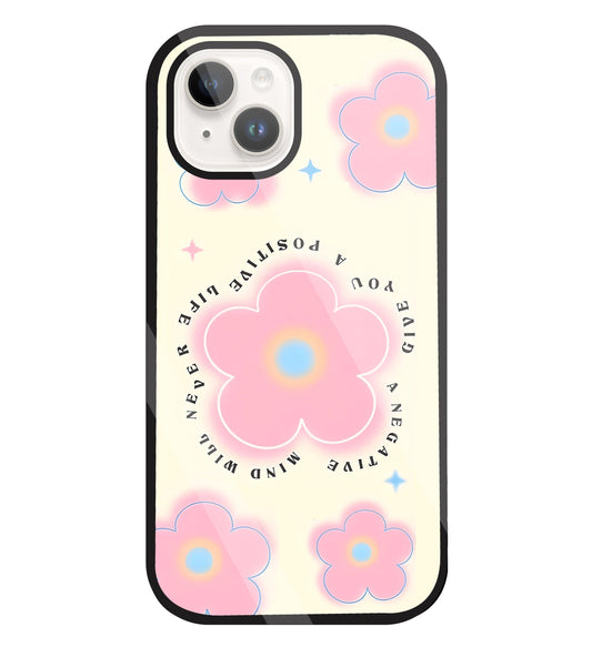 Positive Life Glass Case For Apple iPhone 15