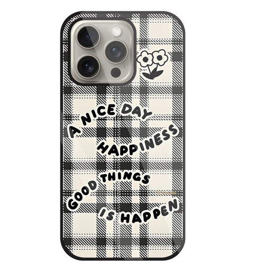A Nice Day Glass Case For Apple iPhone 15 Pro