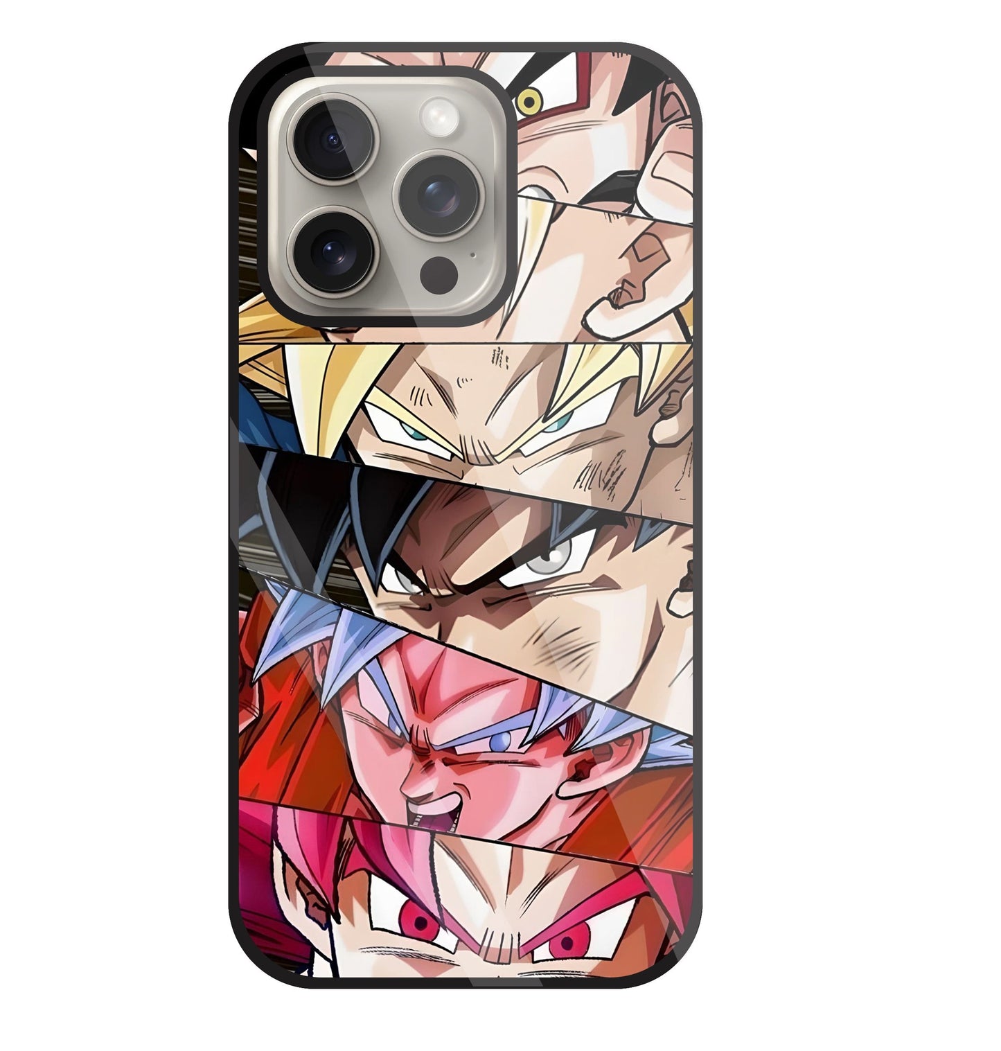 All Super Saiyan Glass Case For Apple iPhone 15 Pro