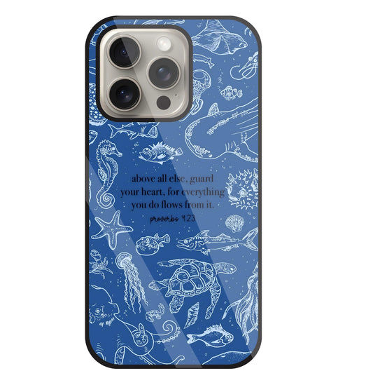 For Everything Glass Case For Apple iPhone 15 Pro