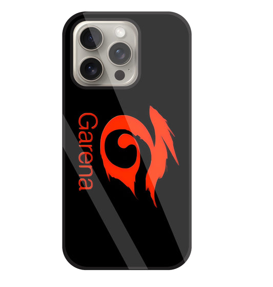 Garena Glass Case For Apple iPhone 15 Pro