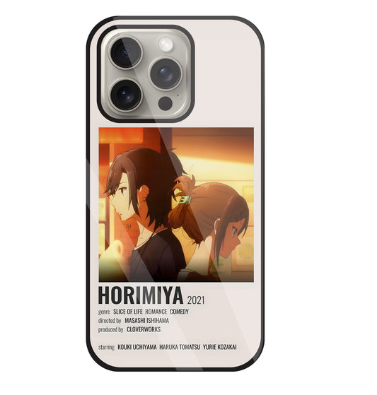 Horimiya Glass Case For Apple iPhone 15 Pro