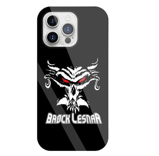 Brock Lesnar WWE Glass Case For Apple iPhone 15 Pro Max