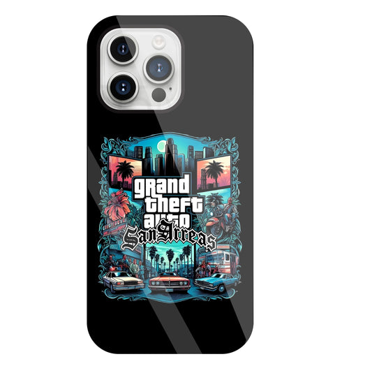 GTA Sanareas Glass Case For Apple iPhone 15 Pro Max