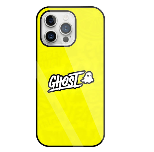 Ghost Lemon Glass Case For Apple iPhone 15 Pro Max