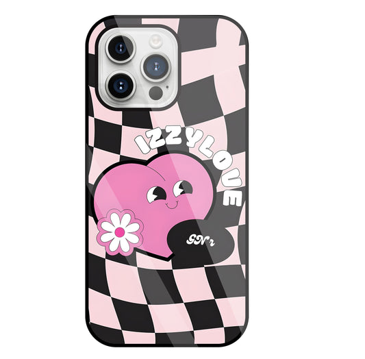 Izzy Love Glass Case For Apple iPhone 15 Pro Max