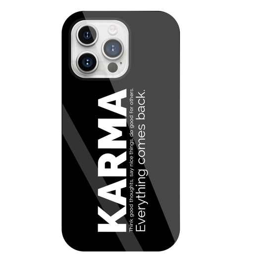 Karma Glass Case For Apple iPhone 15 Pro Max