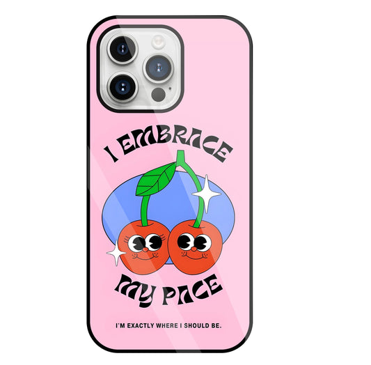 My Pace Glass Case For Apple iPhone 15 Pro Max