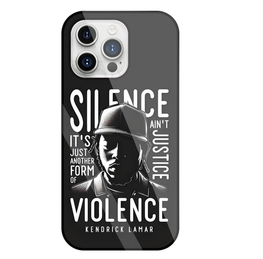 Silence Glass Case For Apple iPhone 15 Pro Max