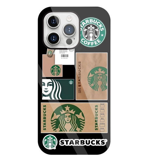 Starbucks 1971 Glass Case For Apple iPhone 15 Pro Max