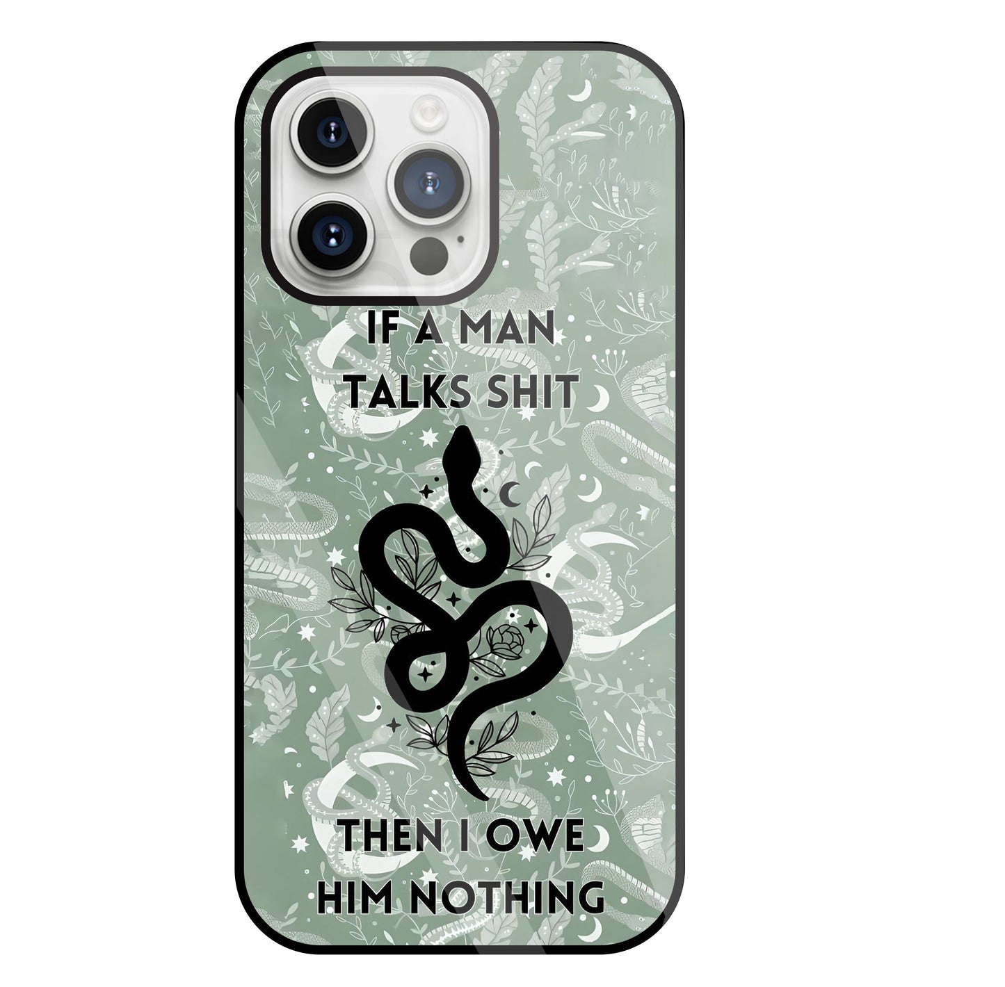Talk Shit Glass Case For Apple iPhone 15 Pro Max