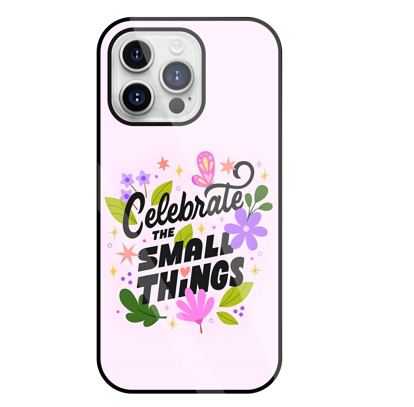The Small Things Glass Case For Apple iPhone 15 Pro Max