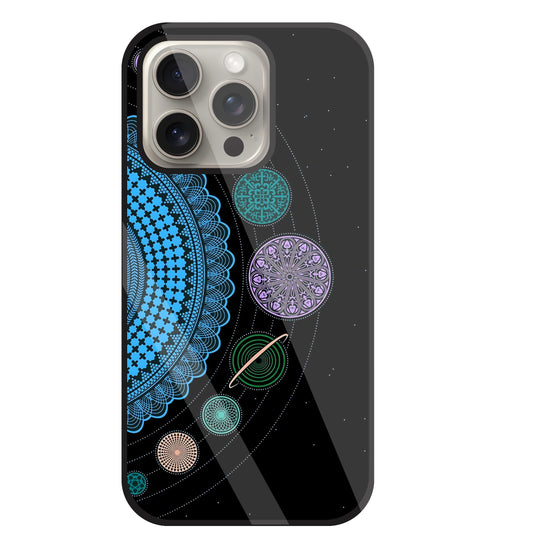 Multiuniverse Planet Glass Case For Apple iPhone 15 Pro
