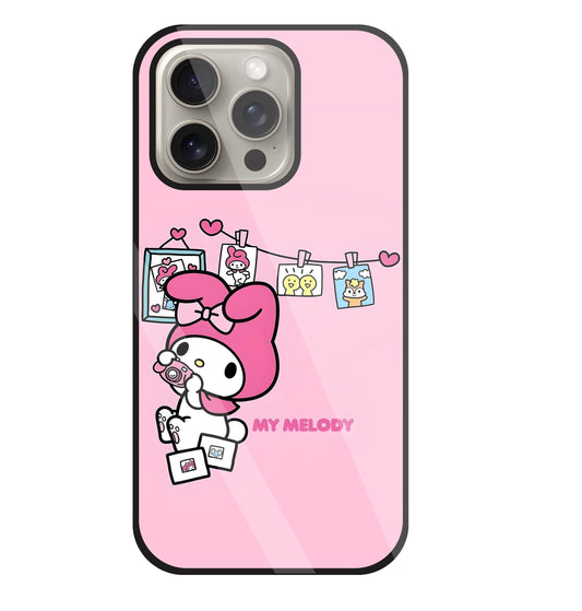 My Melody Glass Case For Apple iPhone 15 Pro