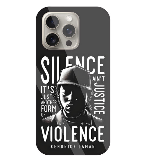 Silence Glass Case For Apple iPhone 15 Pro