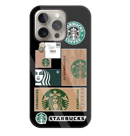 Starbucks 1971 Glass Case For Apple iPhone 15 Pro