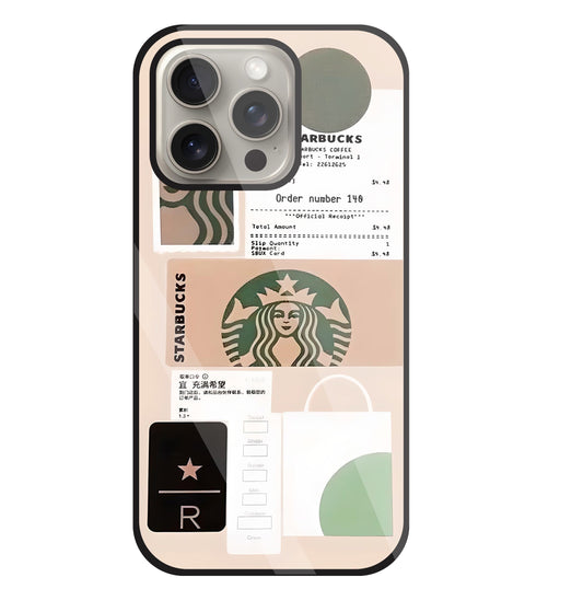 Starbucks Order No Glass Case For Apple iPhone 15 Pro