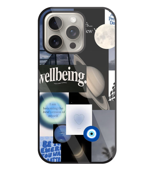 WellBeing Glass Case For Apple iPhone 15 Pro