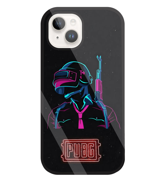 Pubg Glass Case For Apple iPhone 15