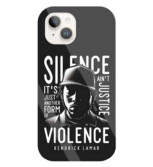 Silence Glass Case For Apple iPhone 15
