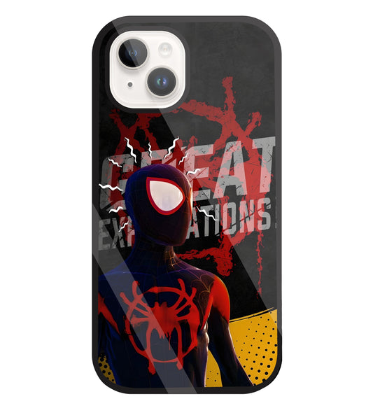 Spidy Sense Glass Case For Apple iPhone 15