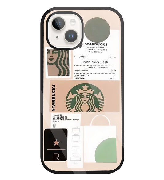 Starbucks Order No Glass Case For Apple iPhone 15