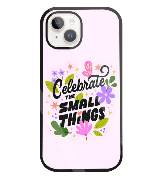 The Small Things Glass Case For Apple iPhone 15