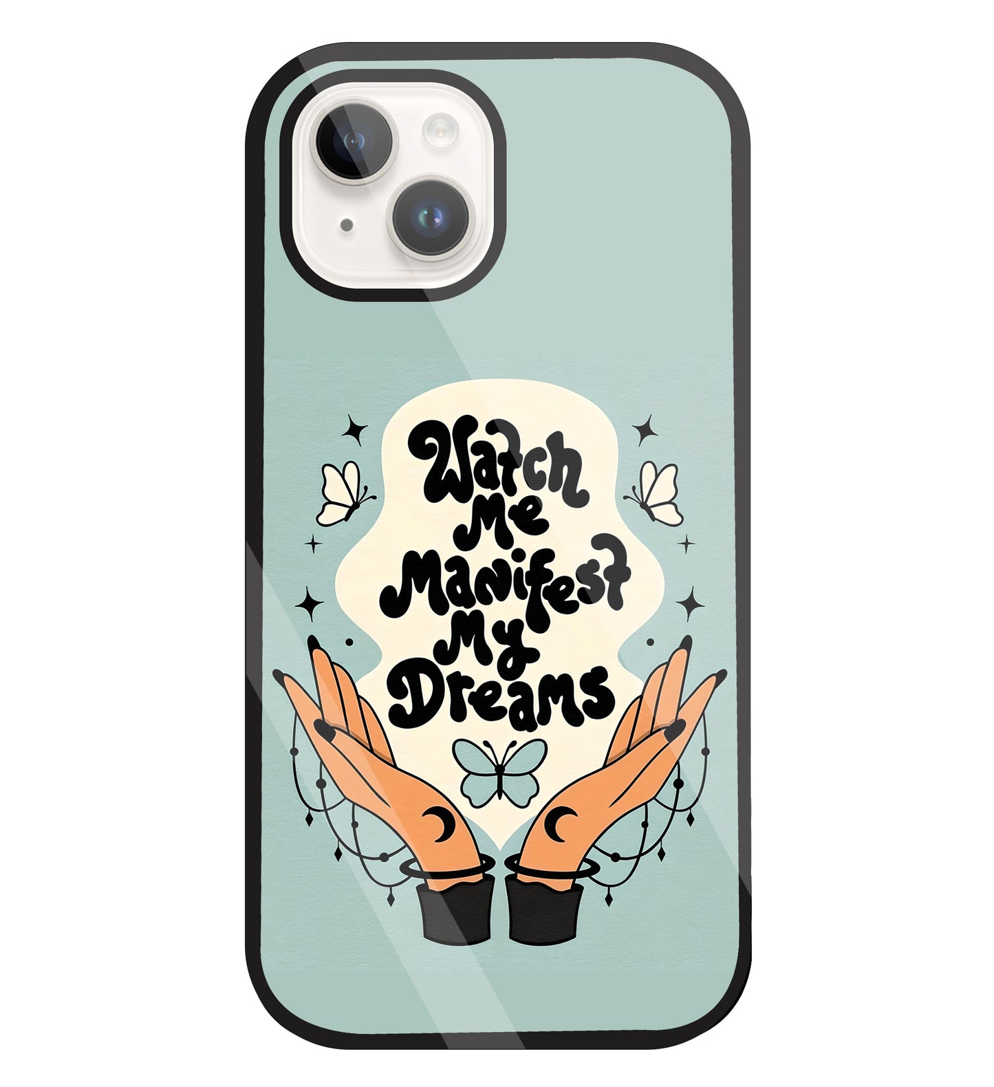 Watch Me Dream Glass Case For Apple iPhone 15