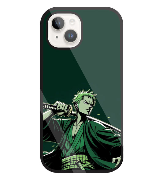 Zoro Glass Case For Apple iPhone 15