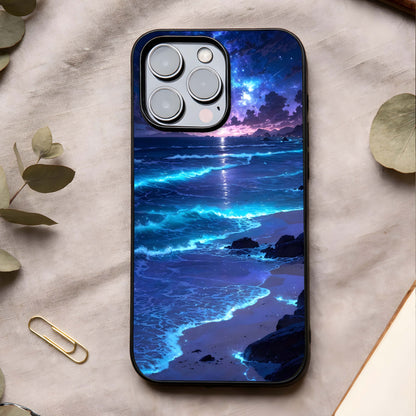 Classic Damn Look Glass Case showing full back design in clean flat view with bold statement styling and glossy glass finish.