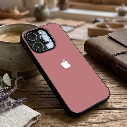 Apple Harmony Glass Case captured at a warm angle highlighting smooth color harmony, gloss, and clean edges.