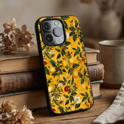 Golden Lemon Field Glass Case displayed upright for vibrant field visibility and premium finish.