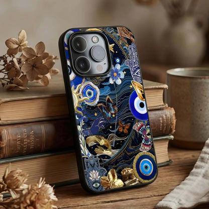 Golden Moon Magic Glass Case displayed upright for magical celestial visibility and premium finish.