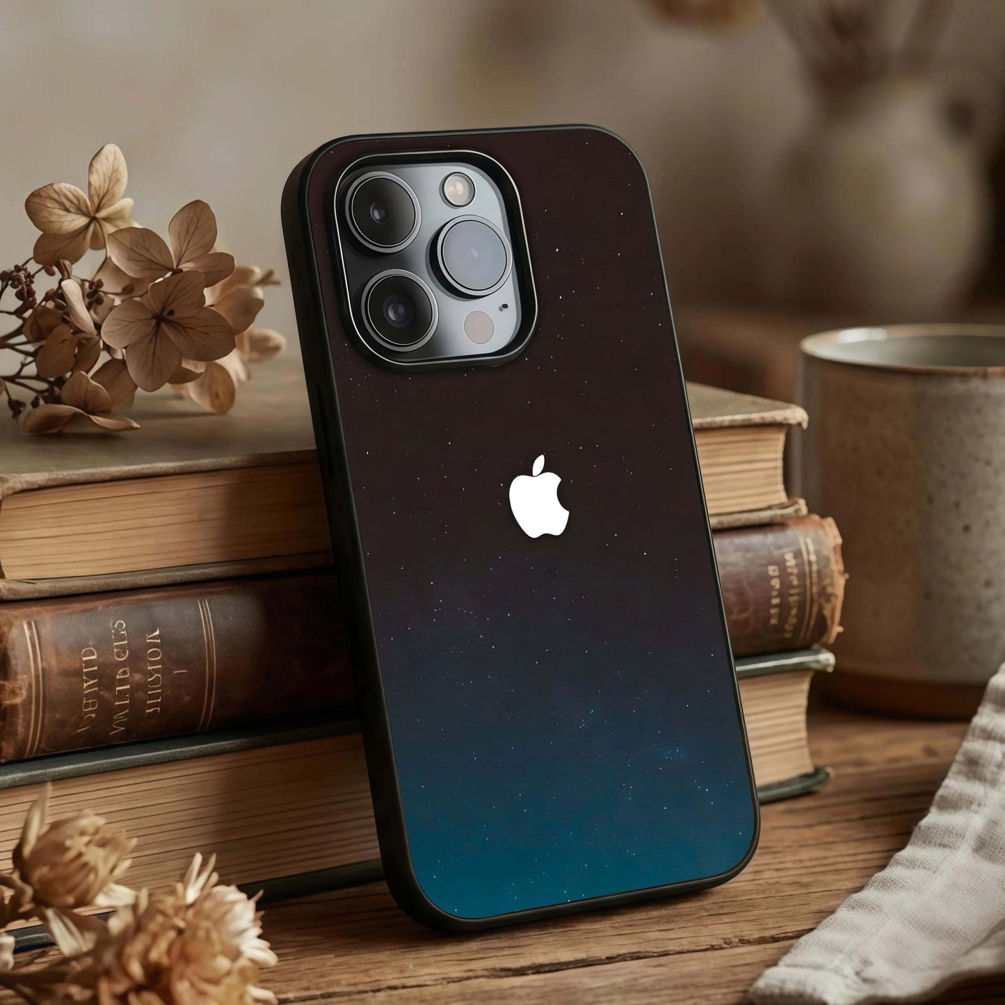 Green Emerald Apple Logo Glass Case displayed upright for logo-centric visibility and premium finish.