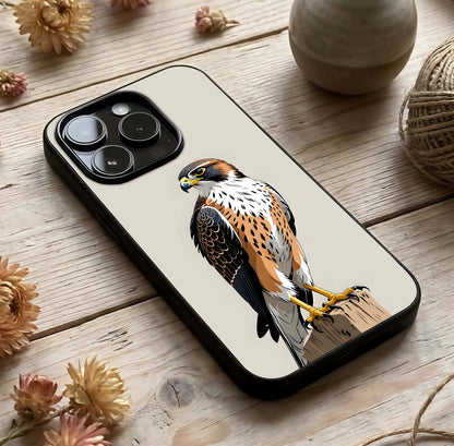 Clever Eagle Glass Case photographed in natural light showing reflective finish and powerful depth.